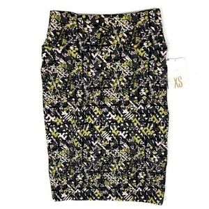 LulaRoe Cassie Geometric Print Bodycon‎ Skirt